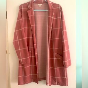 Womens long sleeve duster